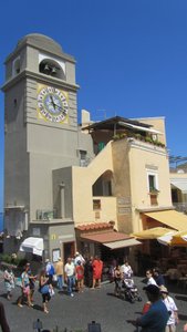 die Piazzetta von Capri 