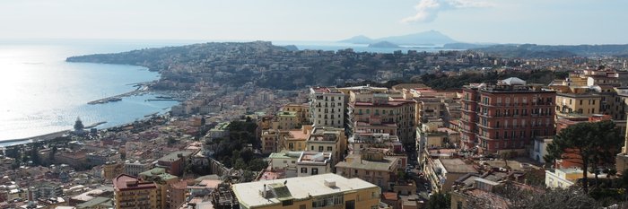 Blick auf Posillipo, Neapel  