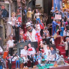 Krippenstrasse San Gregorio-Armeno Miniaturfiguren, Neapel