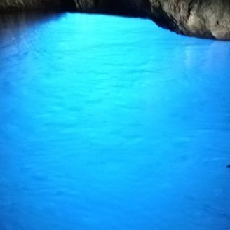 die blaue Grotte von Capri, Gemeinde Anacapri