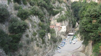 Der Fjord von Furore 