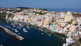 Insel Procida Fischerhafen Corricella