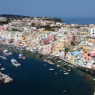 Insel Procida Fischerhafen Corricella