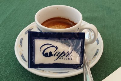 ein Caffè auf Capri