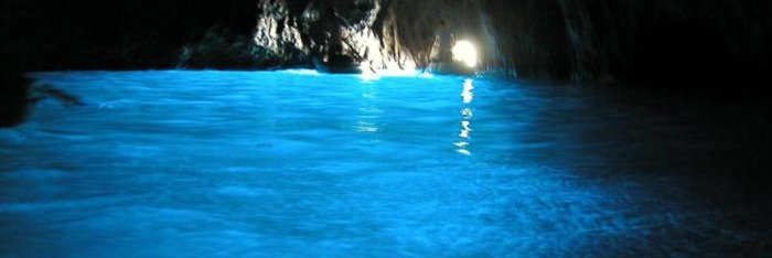 die blaue Grotte von Capri, Gemeinde Anacapri