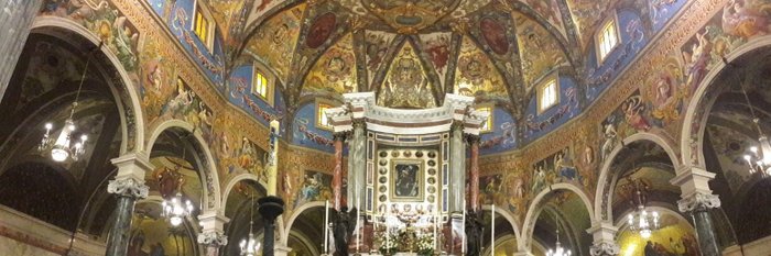 die Kirche von Pompeji