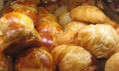 die Sfogliatella, typisches Gebäck aus Neapel 