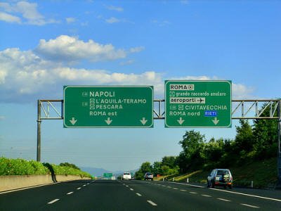Autobahn Italien
