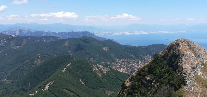 Amalfiküste Lattari Bergen