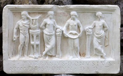 Apollon mit der Nitrodi Nympheen 