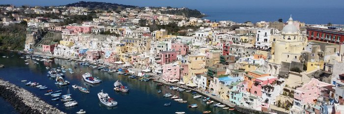 Insel Procida Fischerhafen Corricella