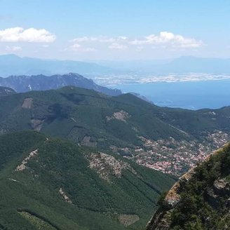 Amalfiküste Lattari Bergen