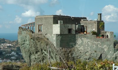 Felsenhaus aus Tuffstein Insel Ischia 