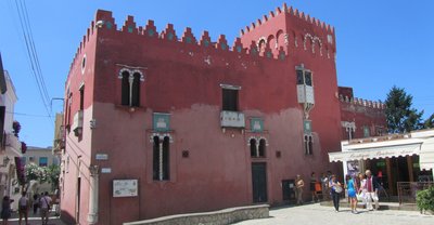 das Casa Rossa in der Gemeinde Anacapri