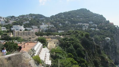 das Kartause Kloster auf der Insel Capri 