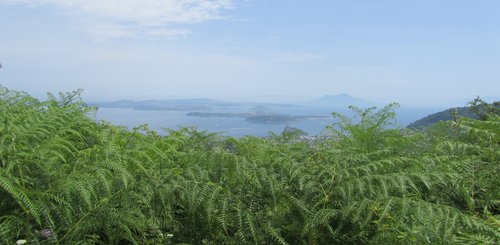 Aussicht bei der Quellwanderung Ischia 