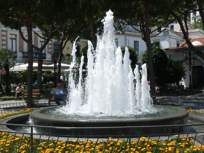 der Brunnen auf der Piazza Marina Casamicciola Terme