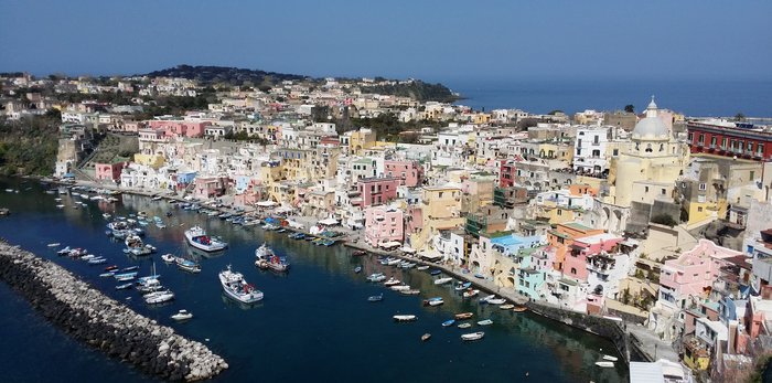 Insel Procida Fischerhafen Corricella