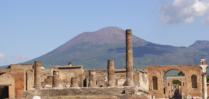 Ausgrabungstadt Pompeji, Tagesausflug Pompeji/Vesuv 