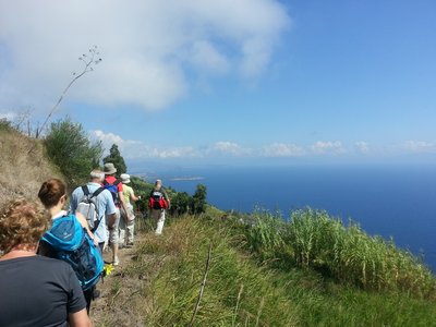 durch den Himmel, Wanderwege auf Ischia 