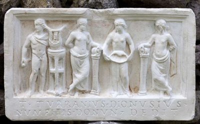 Apollon mit der Nitrodi Nympheen