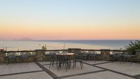 Hotel Loreley Ausblick mit Sonnenuntergang