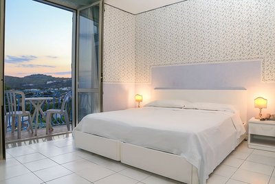 Hotel Loreley, Doppelzimmer mit Terrasse Meerblick