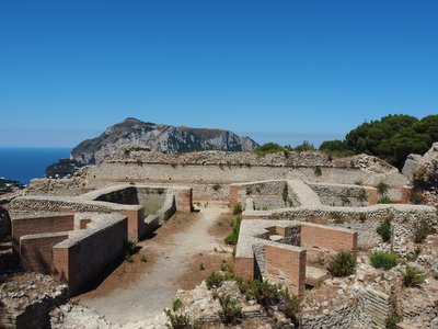 Villa Jovis auf der Insel Capri