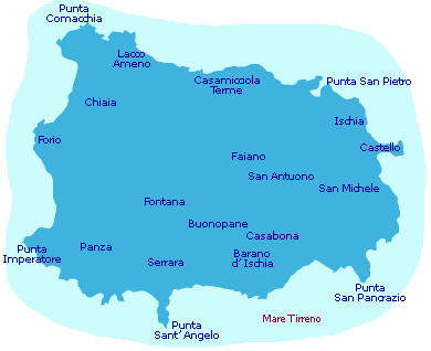 KARTE INSEL ISCHIA